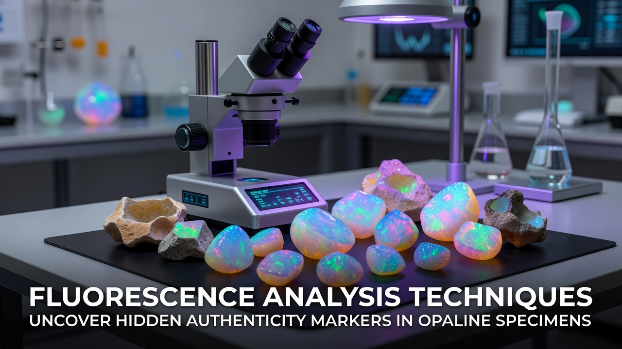 Fluorescence Analysis Techniques Uncover Hidden Authenticity Markers in Opaline Specimens